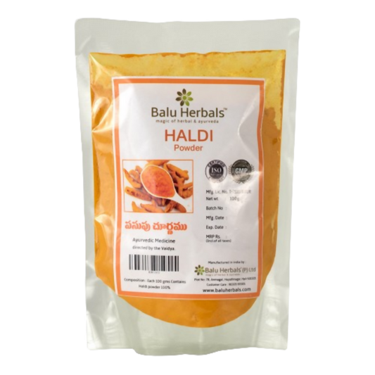 Buy Balu Herbals Turmeric (Pasupu) Powder from DrMediCart, Ship from India to USA
