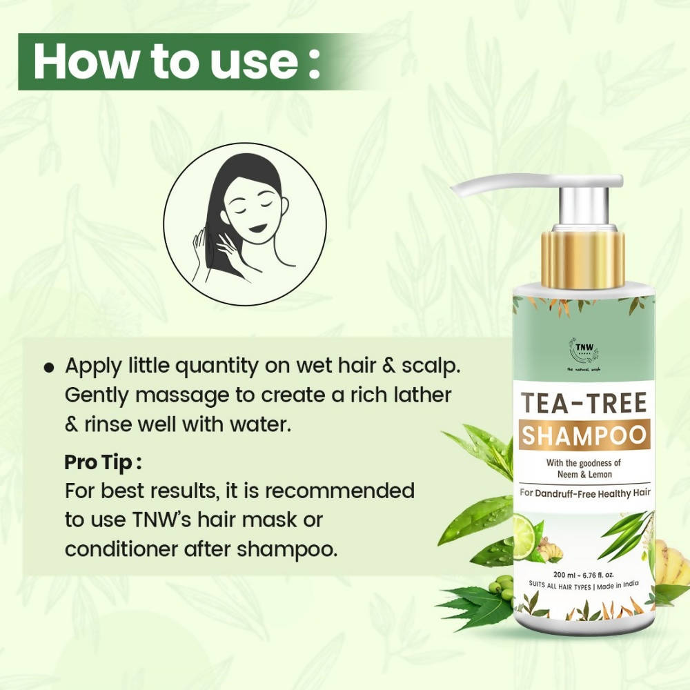 The Natural Wash Tea Tree Shampoo - Drmedicart