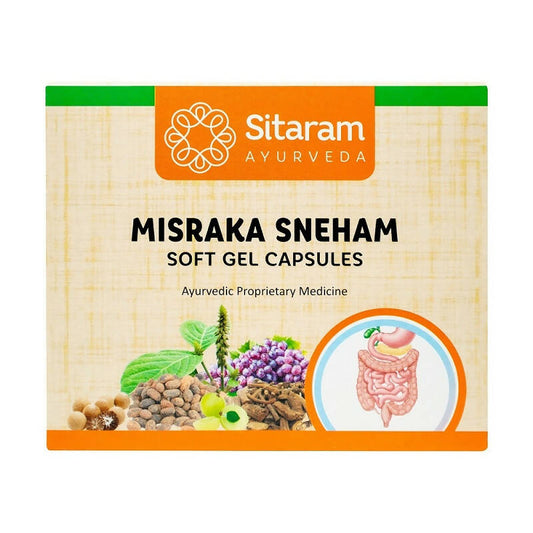 Buy Sitaram Ayurveda Misraka Sneham Soft-Gel Capsules from DrMediCart, Ship from India to USA