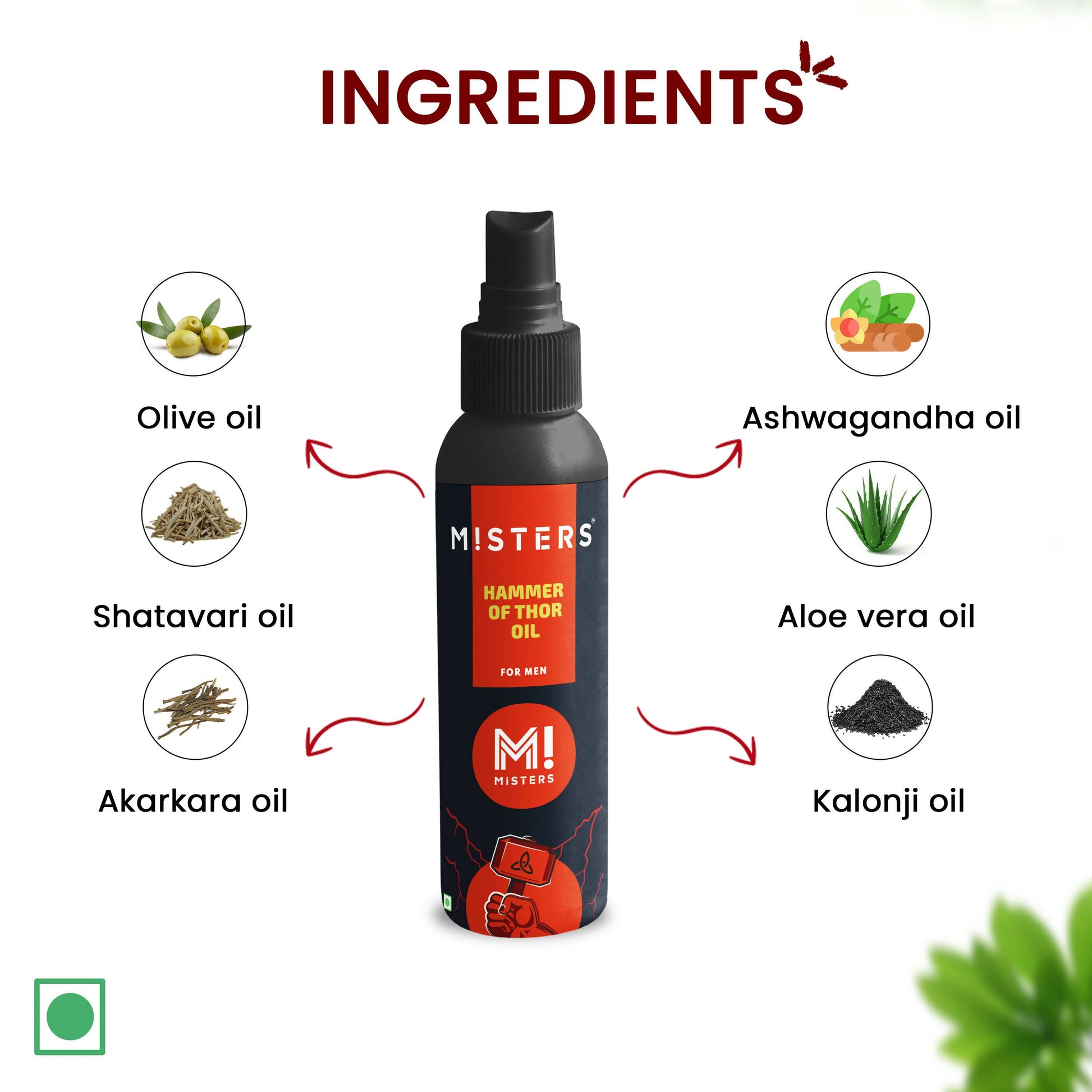 Misters Hammar of Thor Oil for Men