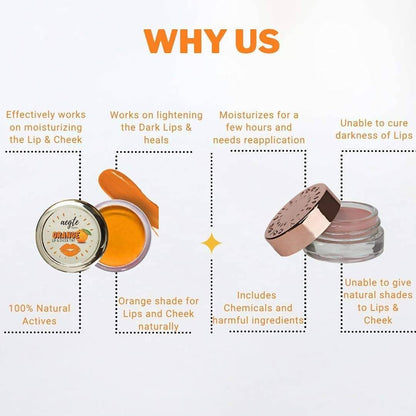 Aegte Organics Orange Peel Lip & Cheek Tint Balm online
