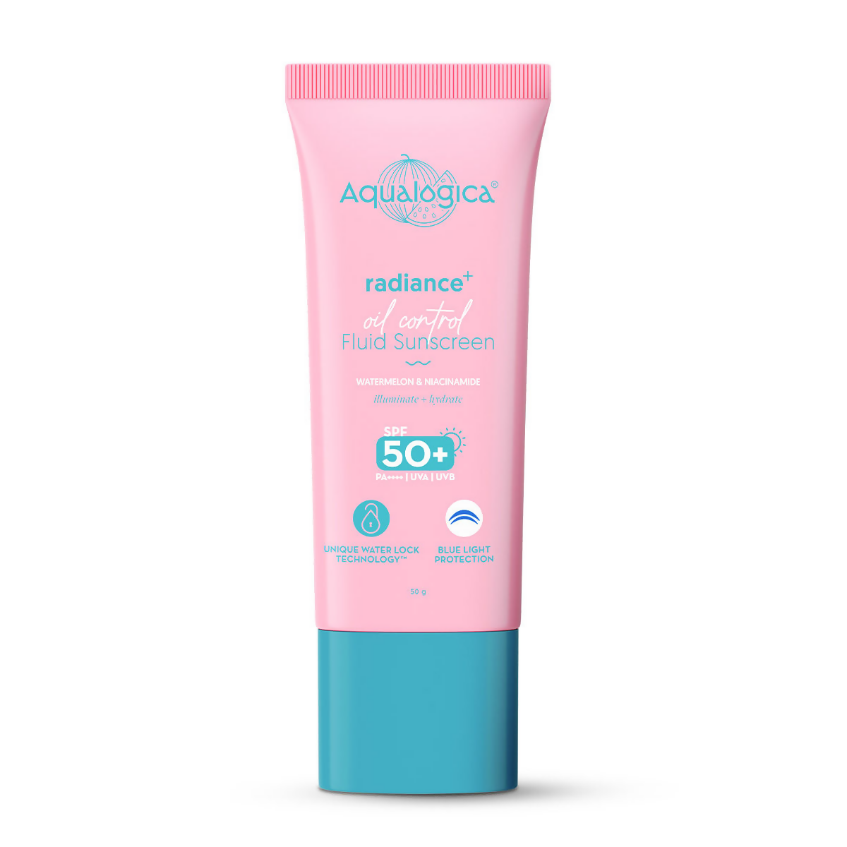 Aqualogica Radiance+ Oil Control Fluid Sunscreen SPF50+ PA++++