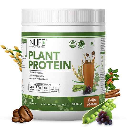 Inlife Plant Protein Powder Coffee