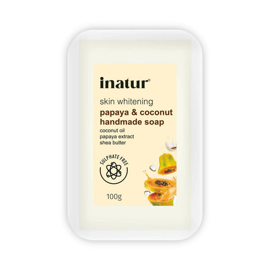 Inatur Papaya and Coconut Soap