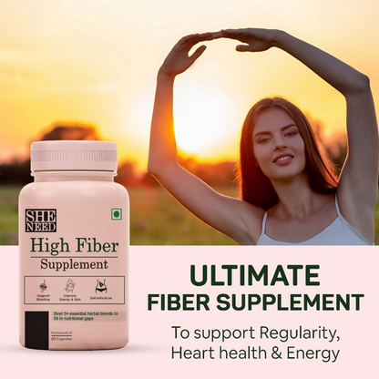 SheNeed High Fiber Supplement Capsules