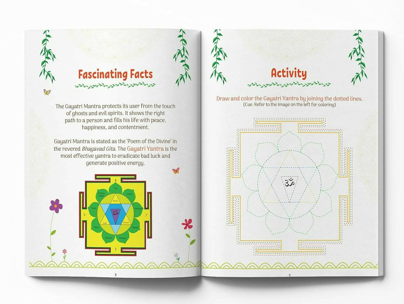 Shlokas And Mantras  - Activity Book For Kids
