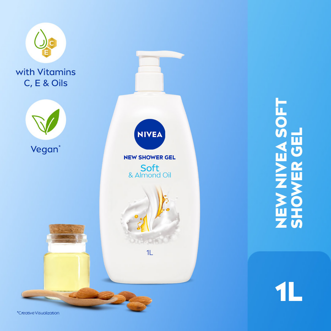 Nivea Soft & Almond Oil Shower Gel