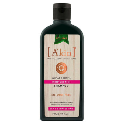 Buy Akin Moisture Rich Wheat Protein Shampoo from DrMediCart, Ship from India to USA