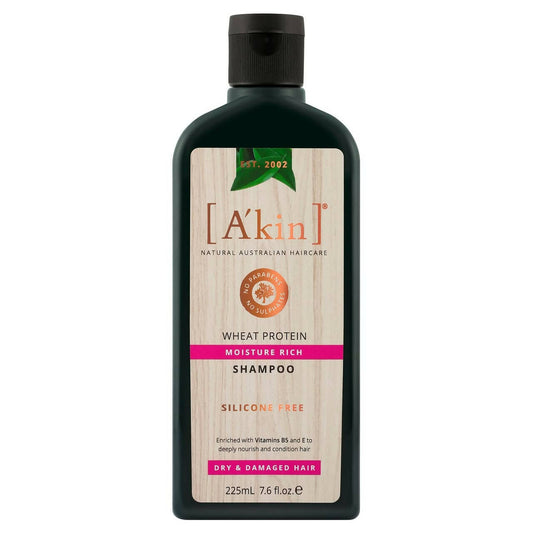 Buy Akin Moisture Rich Wheat Protein Shampoo from DrMediCart, Ship from India to USA