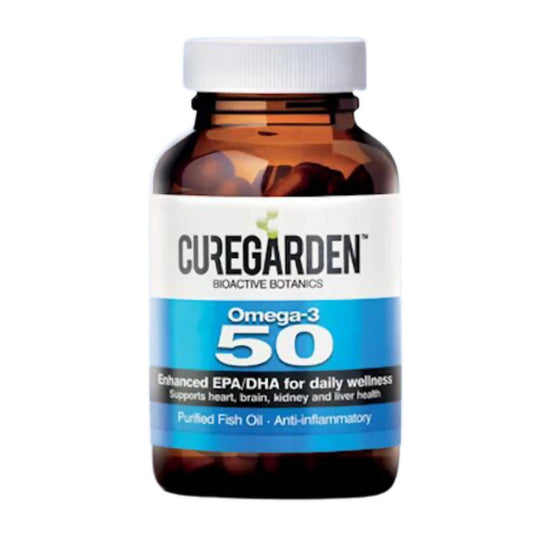 Buy Curegarden Natural Omega-3 50 from DrMediCart, Ship from India to USA