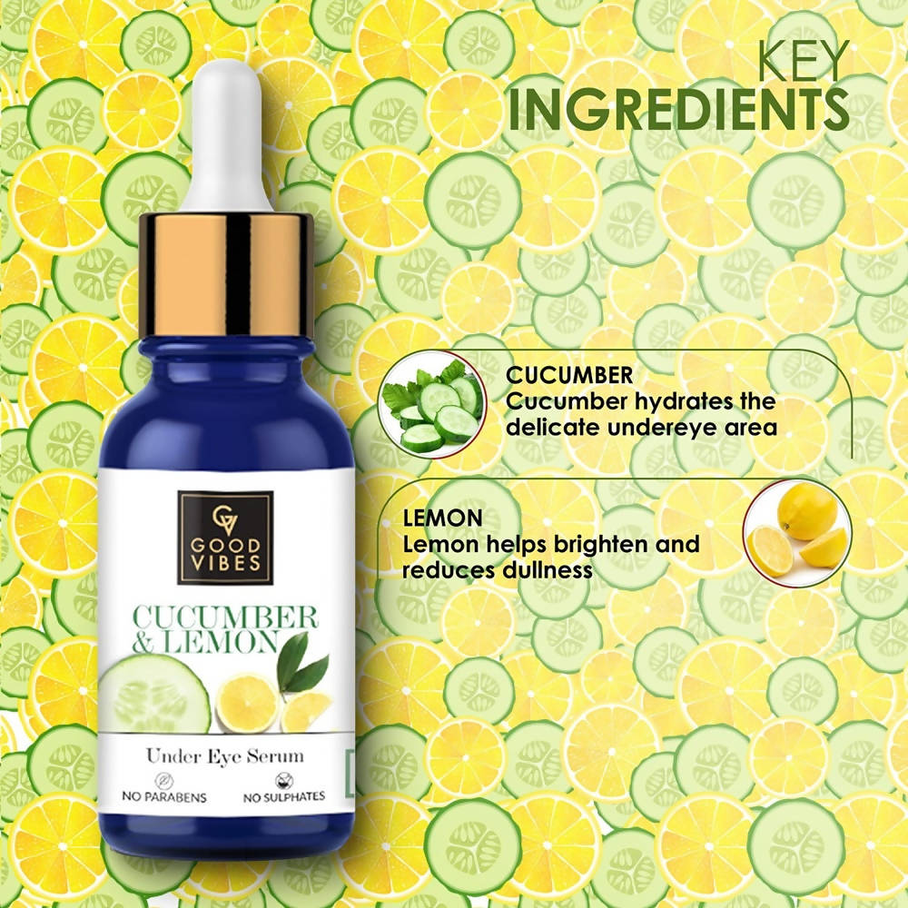 Good Vibes Cucumber and Lemon Under Eye Serum