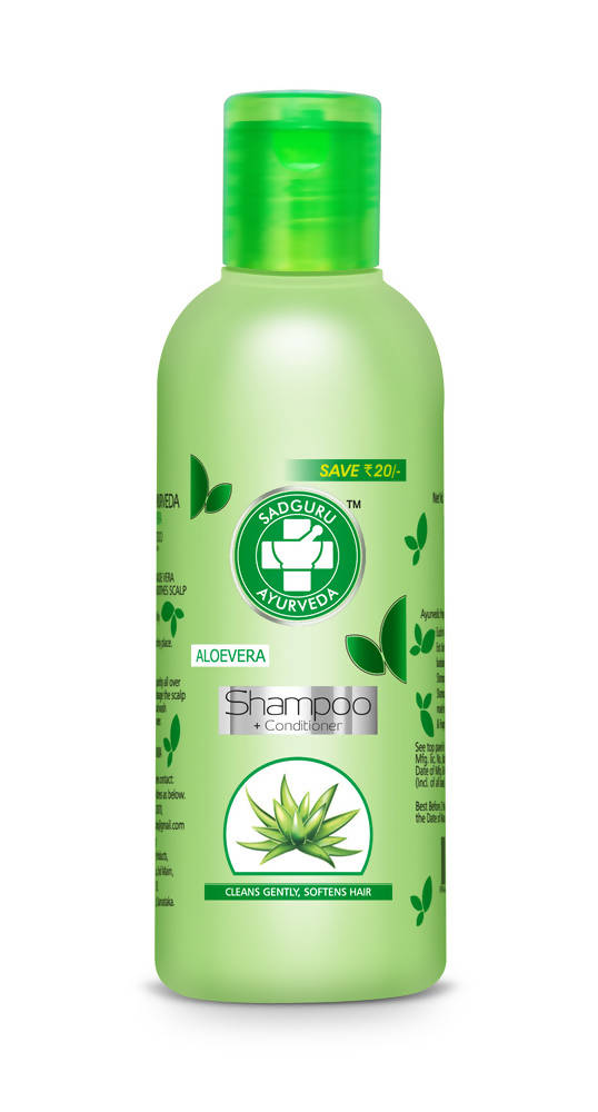 Buy Sadguru Ayurveda Aloevera Shampoo + Conditioner from DrMediCart, Ship from India to USA