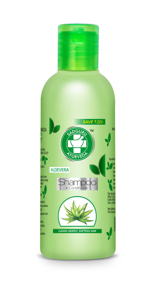 Buy Sadguru Ayurveda Aloevera Shampoo + Conditioner from DrMediCart, Ship from India to USA