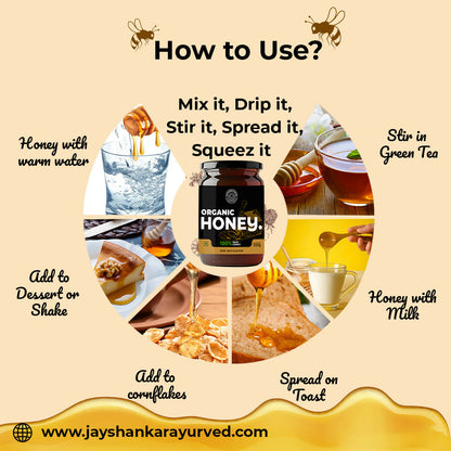 Jayshankar Ayurved Nature's Treasures with Raw Pure Organic Honey