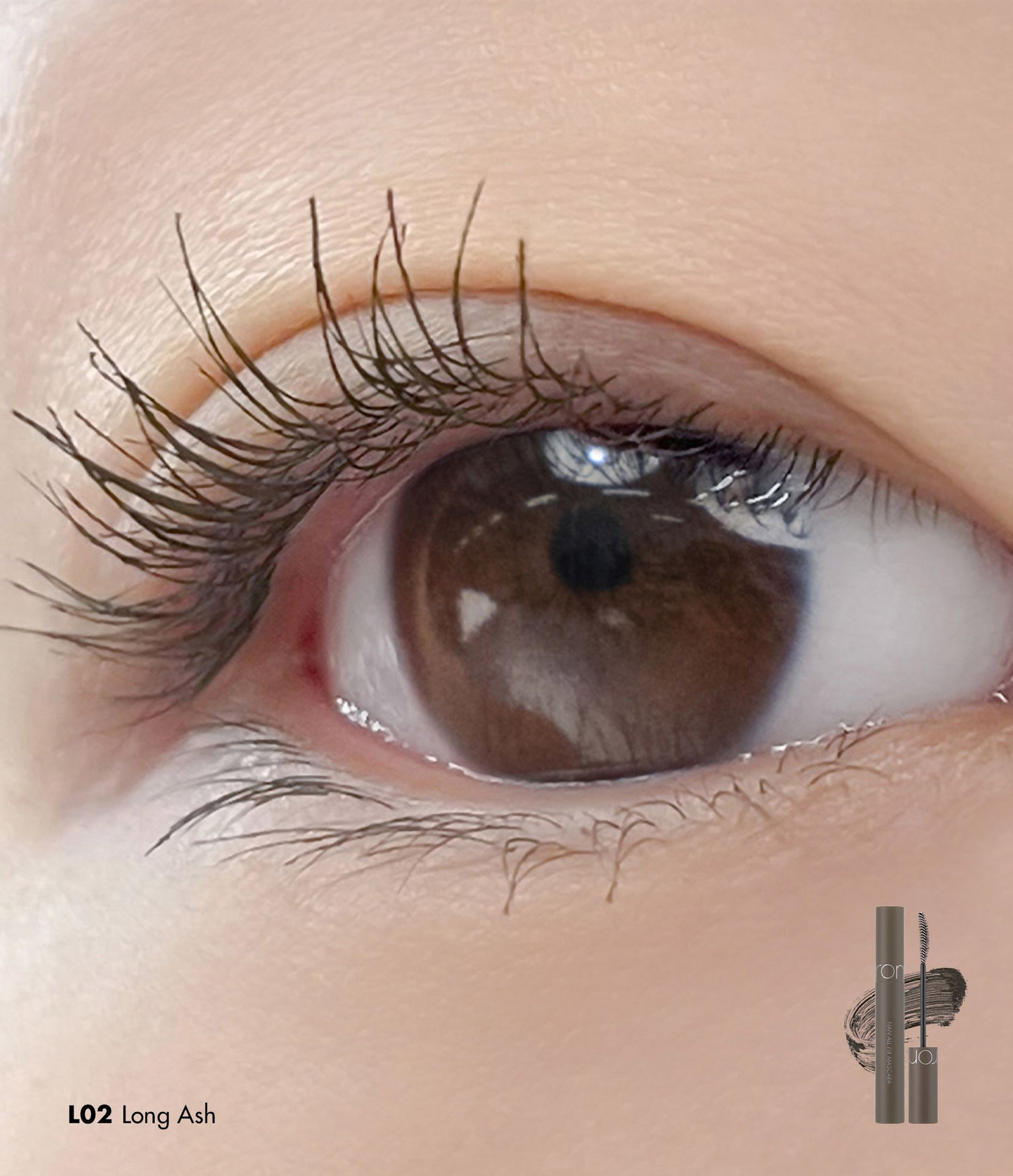 Rom&nd Han All Fix Mascara - L02 Long Ash