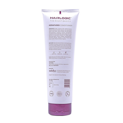 Hair Logic Kerafused Conditioner For Dry, Frizzy Hair