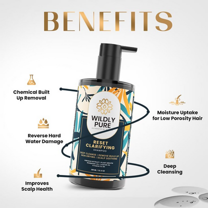 Wildly Pure Clarifying Shampoo For Hard Water & Metal Damage