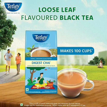 tetley digest chai loose leaf black tea buy in usa