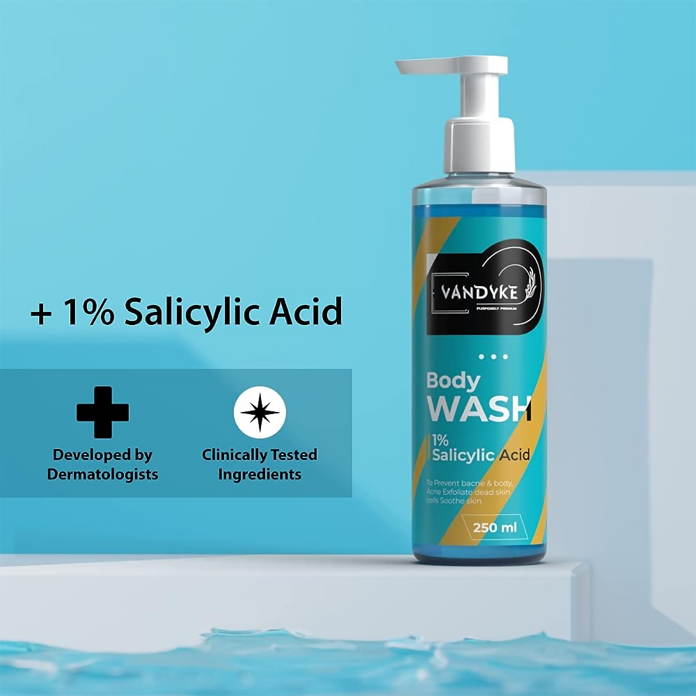 Vandyke Body Wash 1% Salicylic Acid