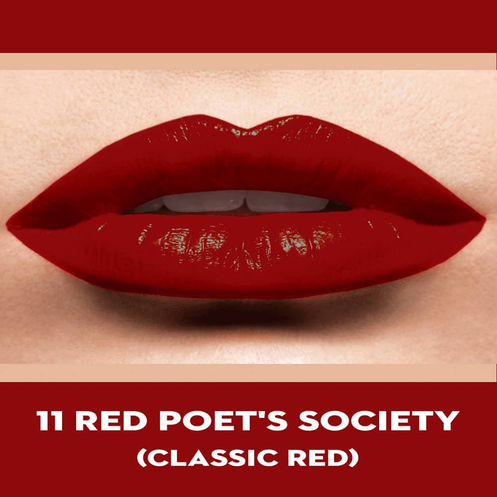 Sugar Never Say Dry Creame Lipstick - Red Poet's Society (Classic Red) - DrMediCart