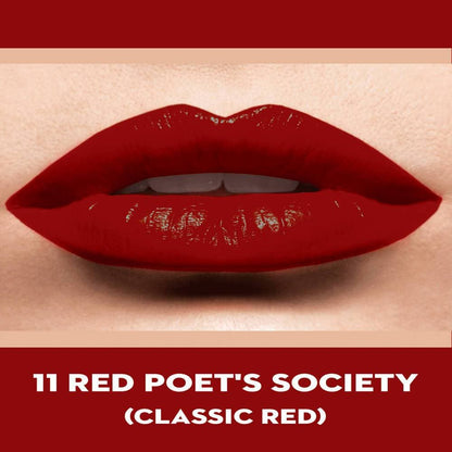 Sugar Never Say Dry Creame Lipstick - Red Poet's Society (Classic Red) - DrMediCart
