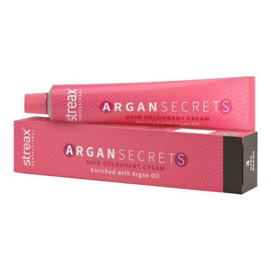Streax Professional Argan Secrets Hair Colourant Cream - Flame Red 0.6 - DrMediCart 