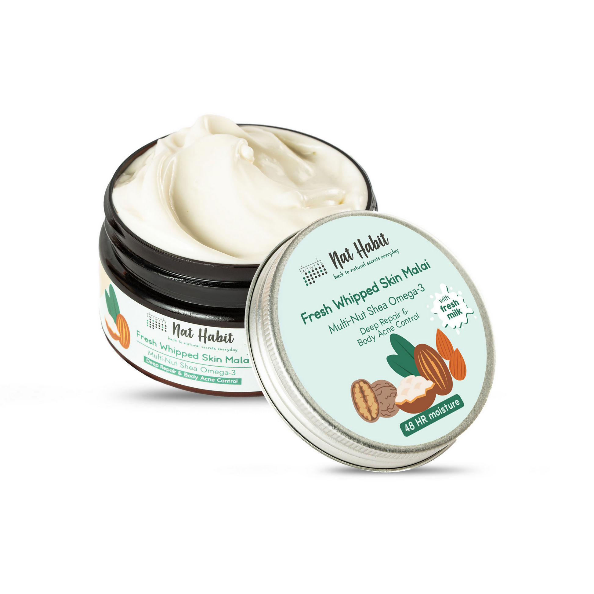 Nat Habit Multi Nut Shea Omega3 Malai Body Butter