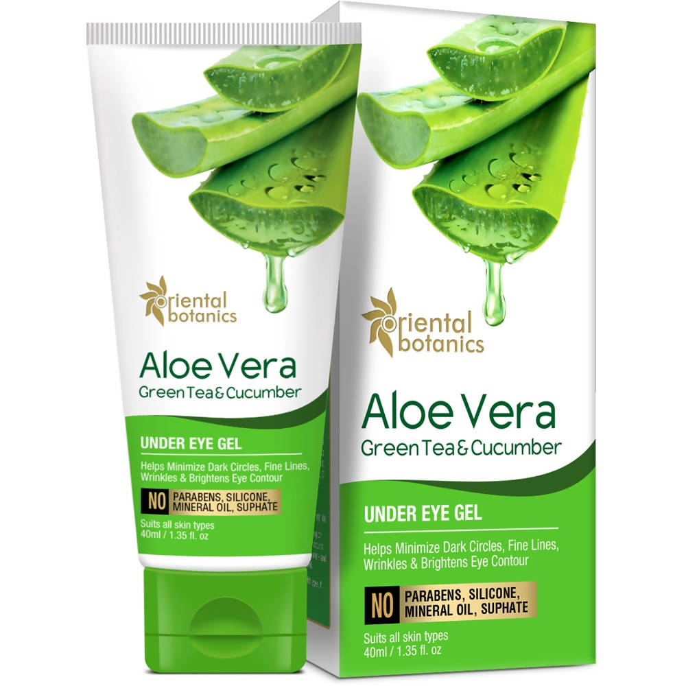 oriental botanics aloe vera green tea cucumber under eye gel buy in usa