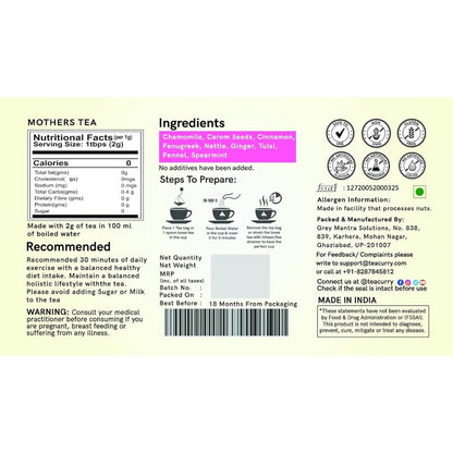 Teacurry Mothers Tea Bags - Drmedicart