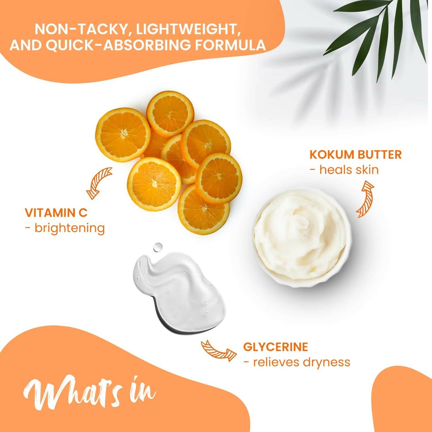 NutriGlow NATURAL'S Vitamin C Lightening Body Yogurt, Moisturize Skin, Deep Nourishing