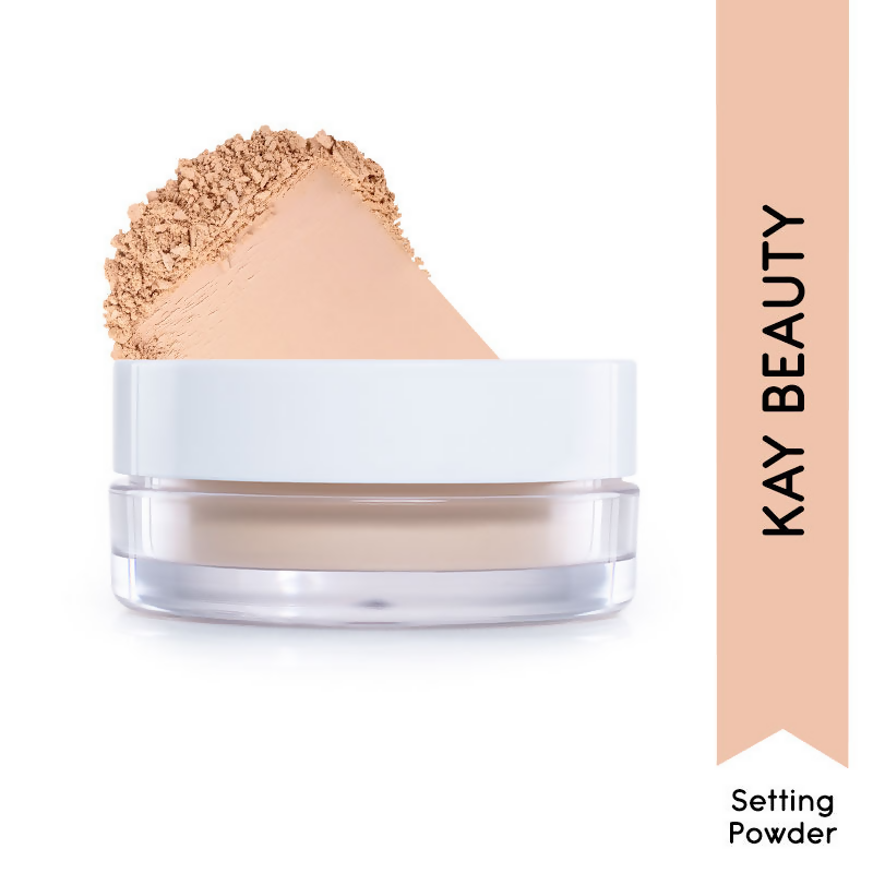 Kay Beauty By Katrina Kaif Matte HD Setting Loose Powder - Latte