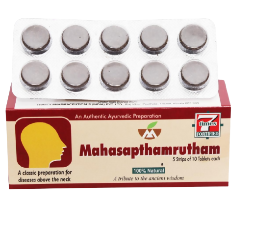 Buy Mahasapthamrutham Tablets from DrMediCart, Ship from India to USA
