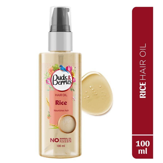 Buy Buds & Berries Rice Hair Oil from DrMediCart, Ship from India to USA