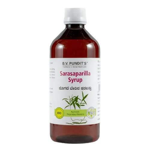 B V Pundit's Sarasaparilla Syrup