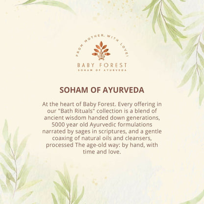 Baby Forest Nikhrae Kesh Baby Shampoo Contains 8 Ayurvedic Natural Essential Oils, Herbs, Flowers, Seeds oil