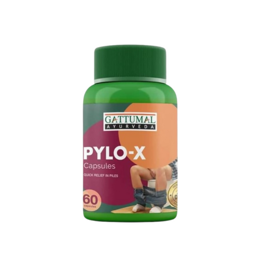 Gattumal Ayurveda Pylo-X Capsules