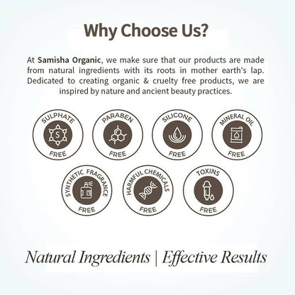 Samisha Organic Glycolic Acid & Salicyclic Acid Face Wash - DrMediCart