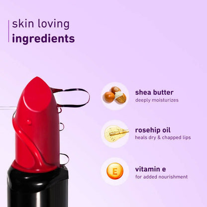 Plum Butter Crème Matte Lipstick Ruby Who? - 135 (Cool Toned Red)