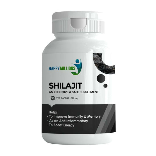 HappyMillions SJ Capsules – Herbal Wellness Supplement for Vitality