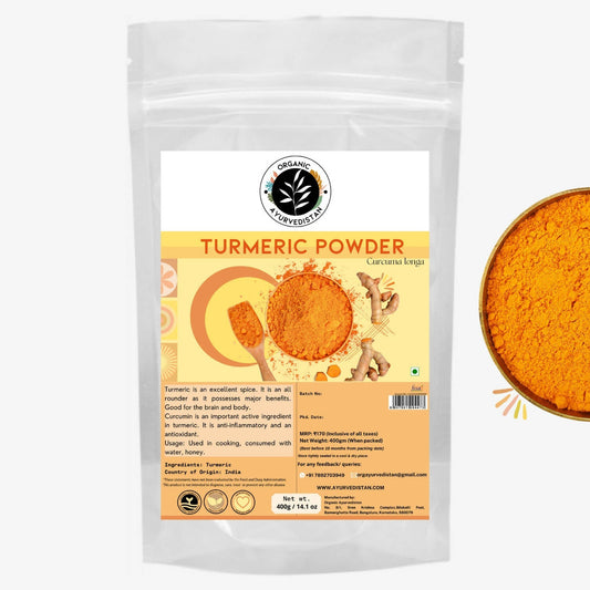 Buy Organic Ayurve USA, Australia, Canada n Turmeric Powder from DrMediCart, Ship from India to USA