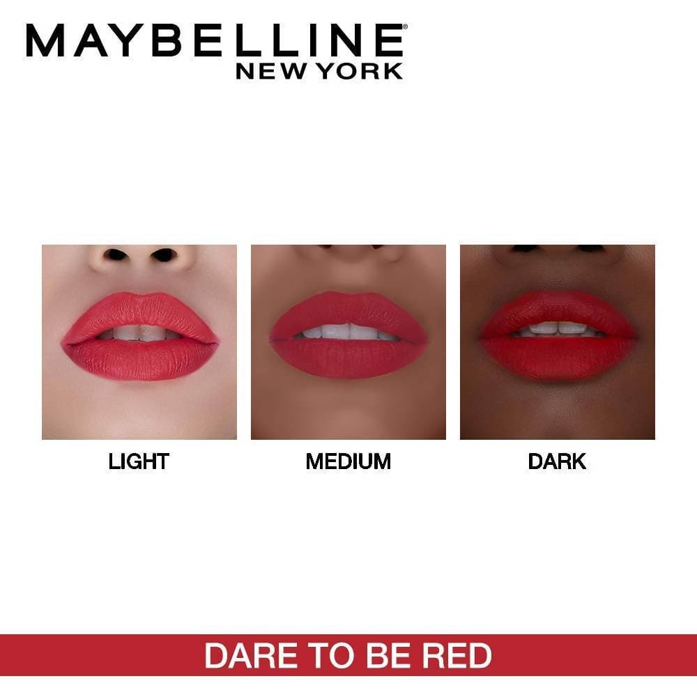 Maybelline New York Color Sensational Creamy Matte Lipstick / 647 Dare to be Red - DrMediCart