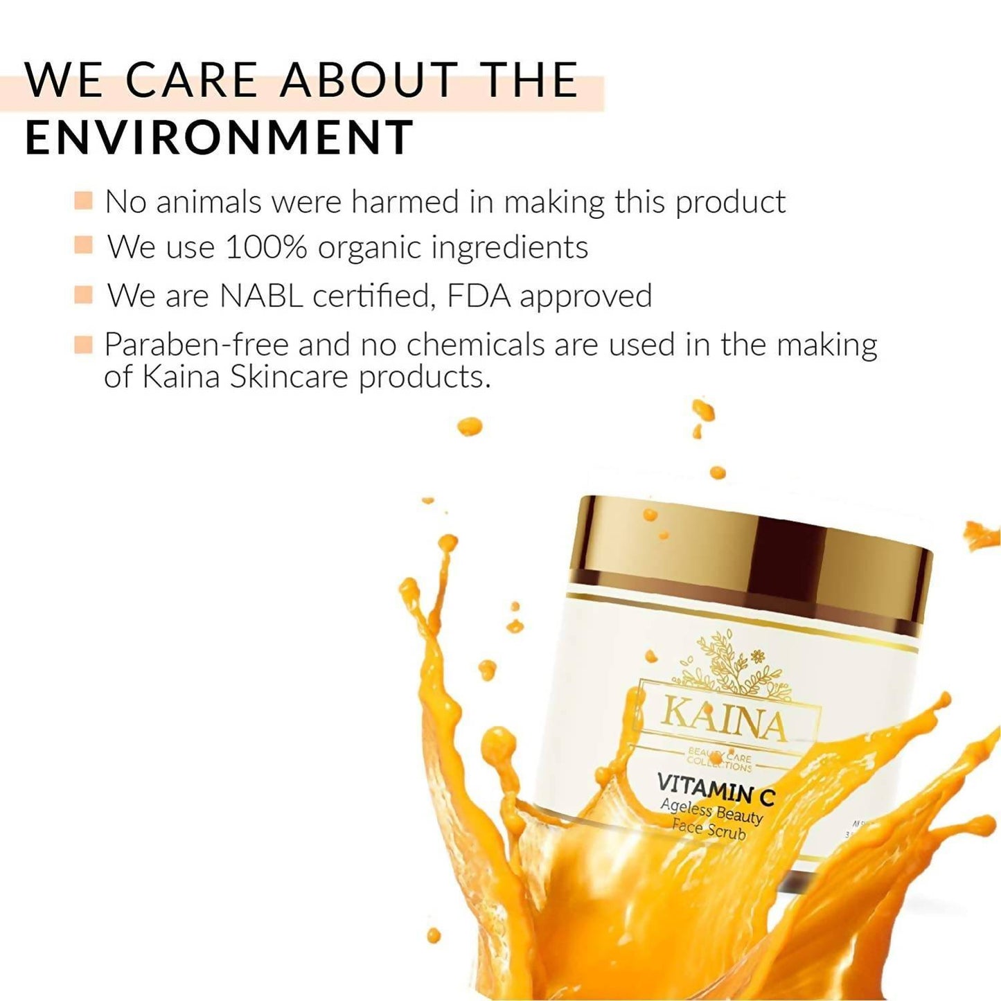 Kaina Vitamin C Face Scrub