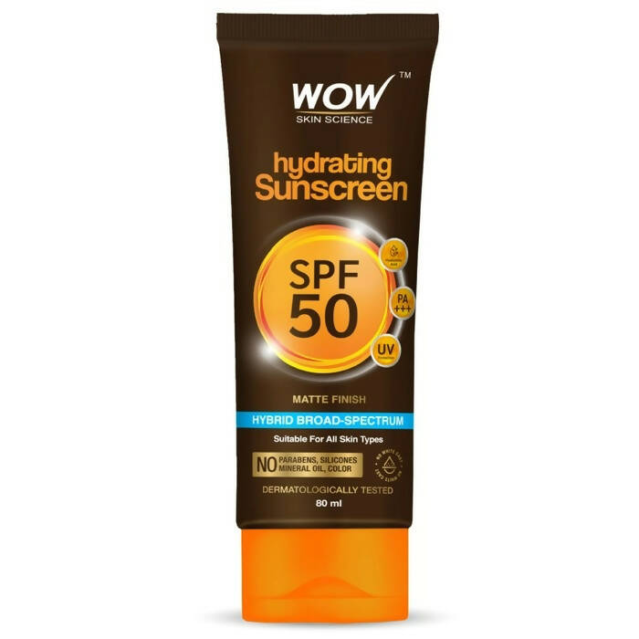 Buy Wow Skin Science Hydrating Sunscreen Spf 50 Pa +++ from DrMediCart, Ship from India to USA