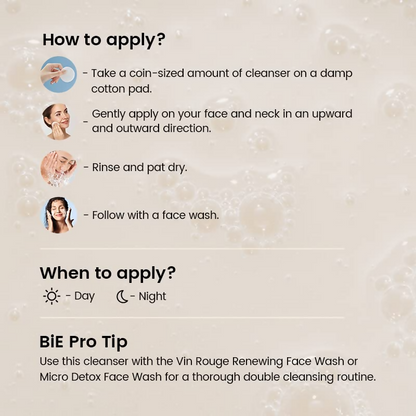 BiE Fresh Forward Deep Hydrating Cleanser With Glycerin & Sunflower Oil