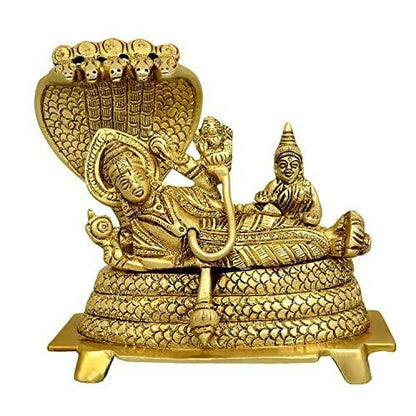 Umi Lord Vishnu and Lakshmi Maa On Shesha Naag