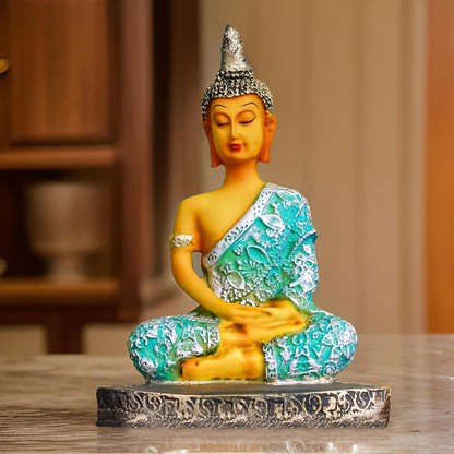 Buy The Earth Store Poly Resin Sitting Peaceful Bhudha Idol