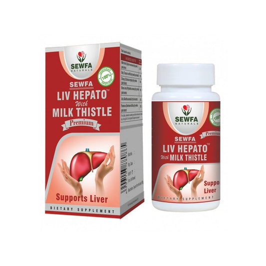 Sewfa Naturals Liv Hepato with Milk Thistle Capsules