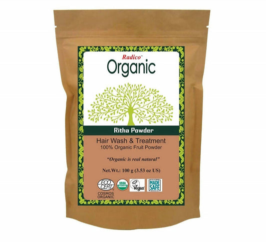 Buy Radico Organic Ritha Powder from DrMediCart, Ship from India to USA