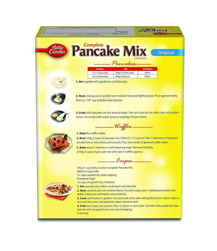 Betty Crocker Complete Pancake Mix