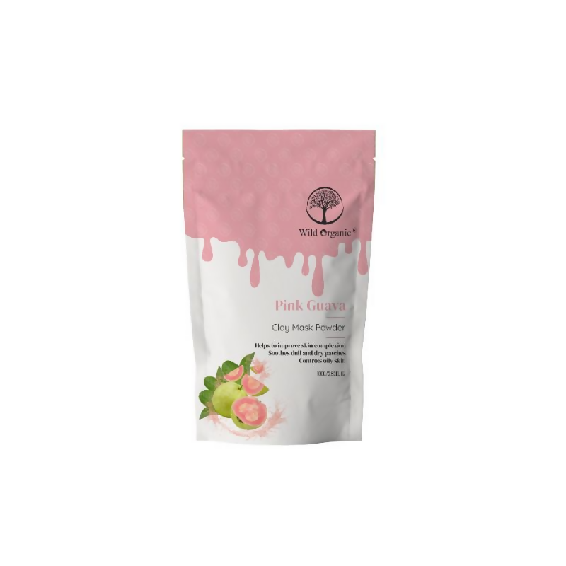 Wild Organic Pink Guvava Clay Mask Powder